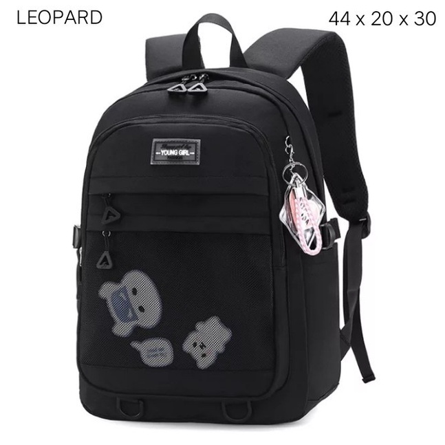 tiyig_store - tas sekolah anak laki-laki anak perempuan backpack sekolah anak tk sd smp sma kuliah Tas Ransel Anak Young Girl-3
