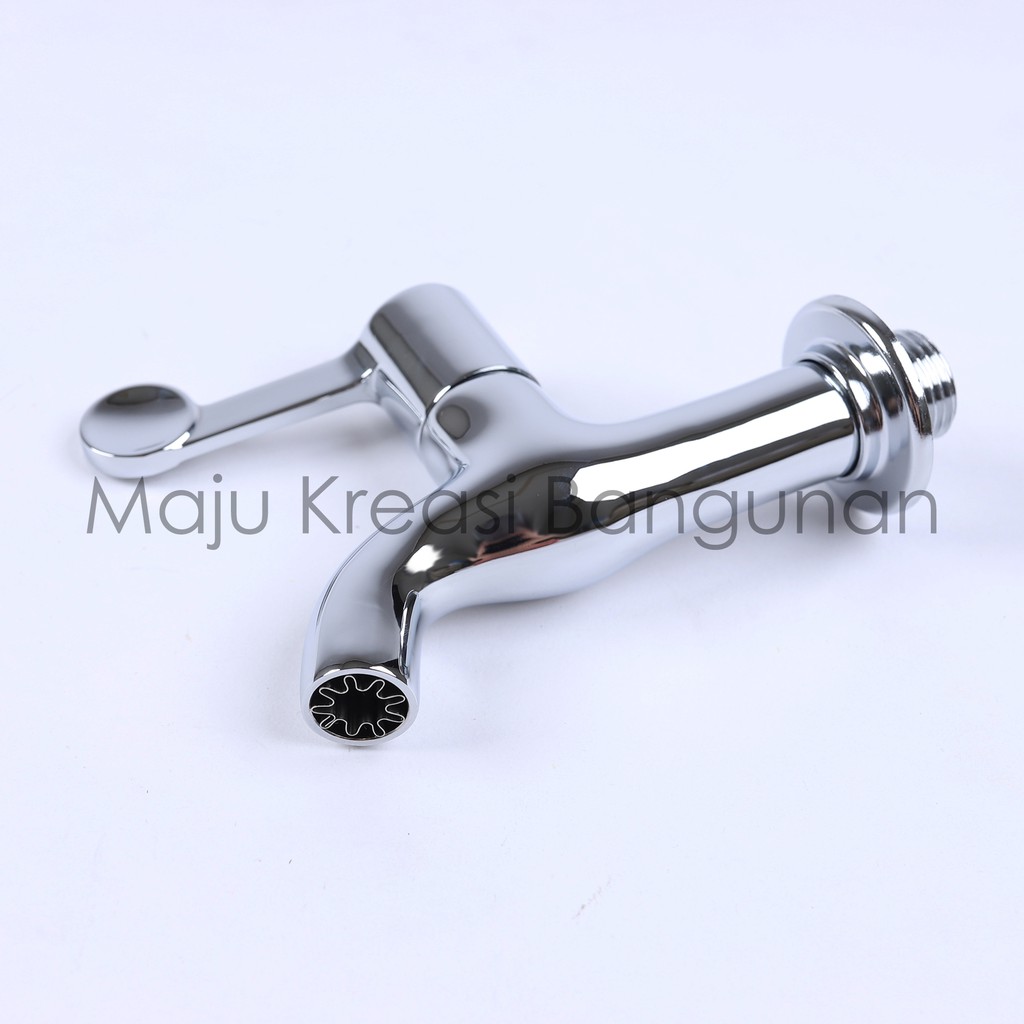 Kran Taman Kuningan SOLIGEN Keran Tembok Air 515 516 Engkol 1/2&quot; 1/2 Inch Inci Brass 1/2Inch 1/2Inci