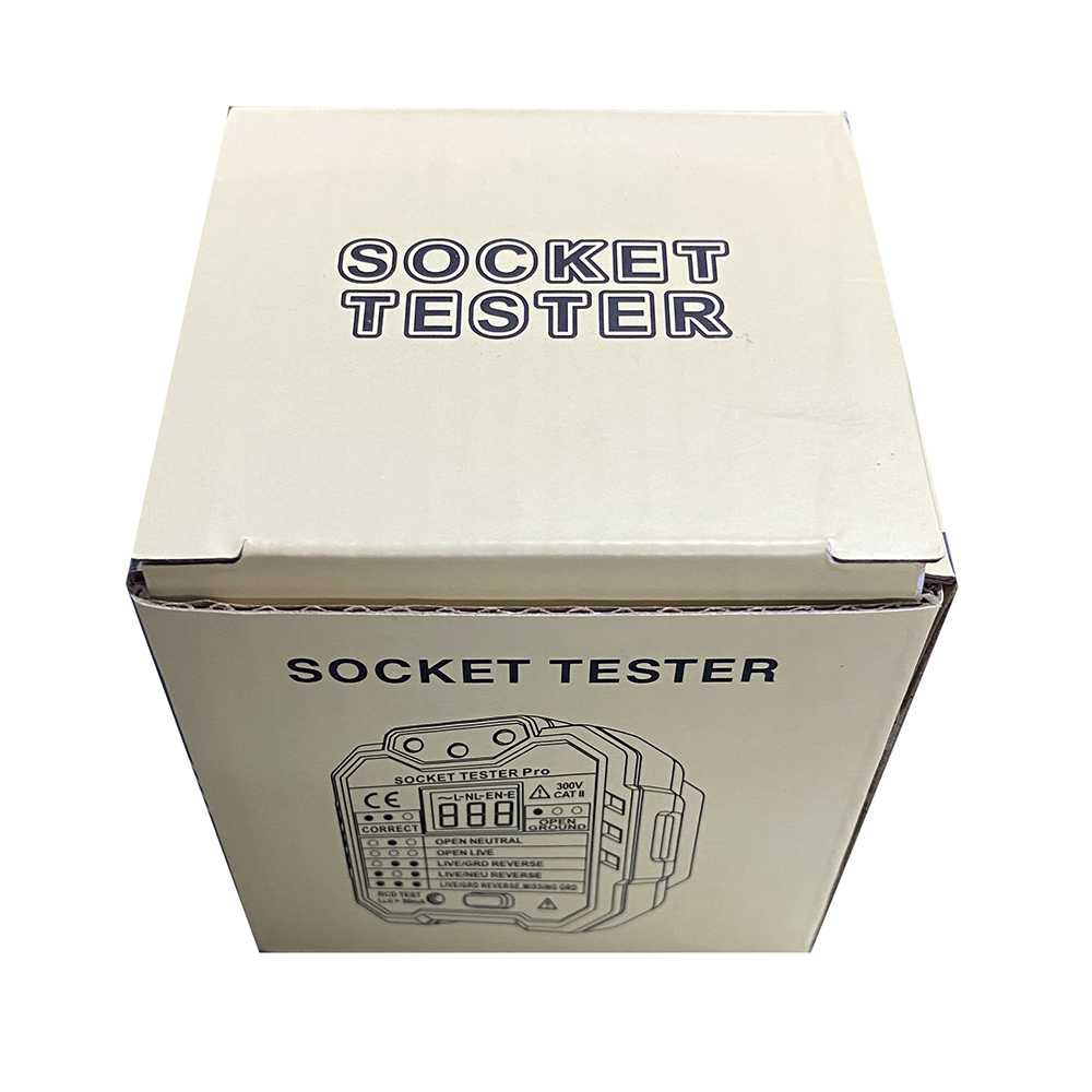 TG-DG551 HABOTEST STOP KONTAK VOLTAGE TESTER SOCKET DETECTOR EU PLUG - HT106D