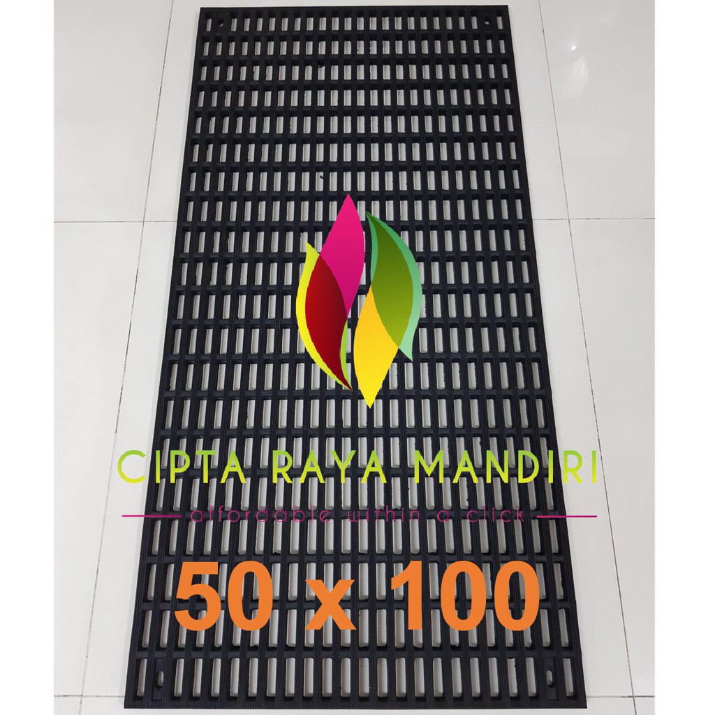 Keset Karpet Karet Anti Slip Slimmer 50 x 100