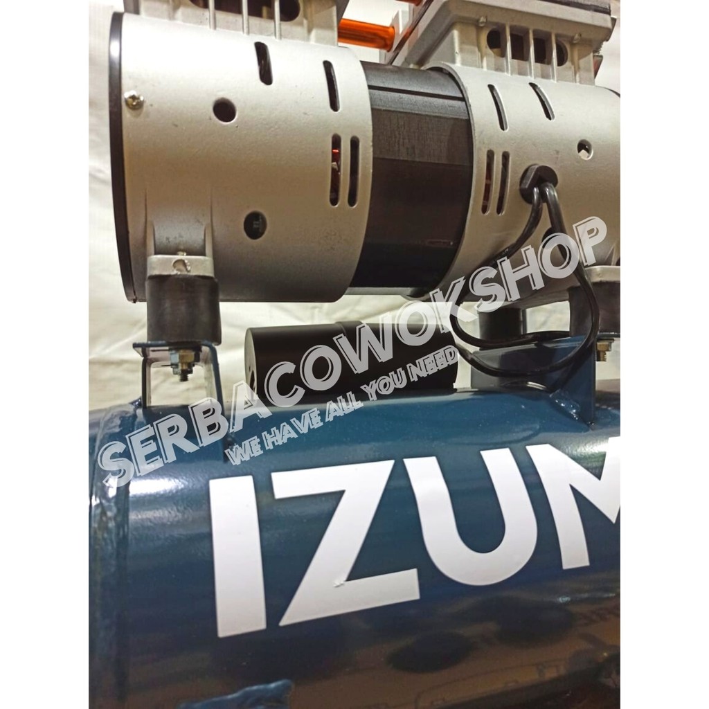 Izumi Mesin Kompressor Oil-Less Angin/Listrik Izumi 3/4HP 9L OL 07-09 Oil Less Termurah Berkualitas