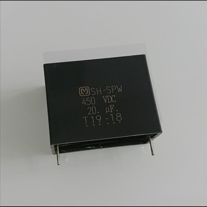 Listrik Kapasitor Sh-Spw 20Uf 450Vdc