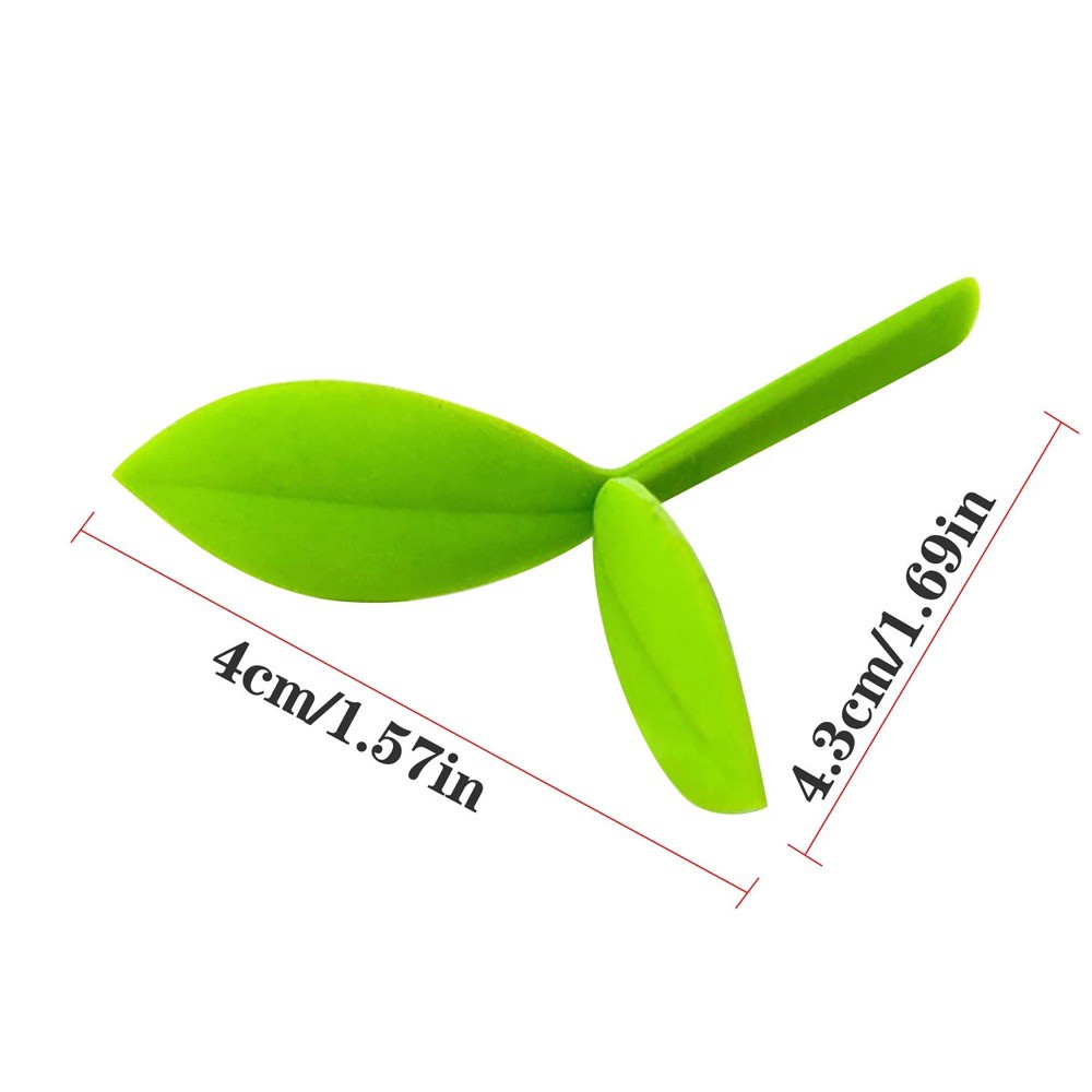 LANFY School Supplies Little Grass Bud Home Office Little Leaves Bookmark Sprout Bookmark Reading Student Gifts Silicone for Bookworm Book Lovers Stationery Grass Buds Bookmark/Multicolor