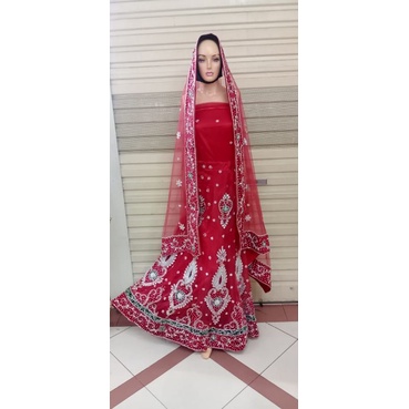 Lehengga lengga pengantin india swaroski