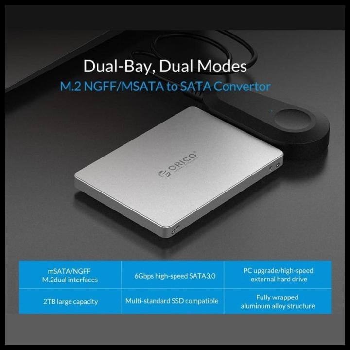 Hesaa_Store | Converter M2 Ngff / Msata To Sata Orico Ms2Ts M2 Original