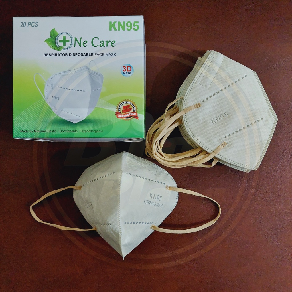 Earloop KN95 NeCare 1 Kotak isi 20pcs Masker 5ply KN95 Ne Care - Big Plaza