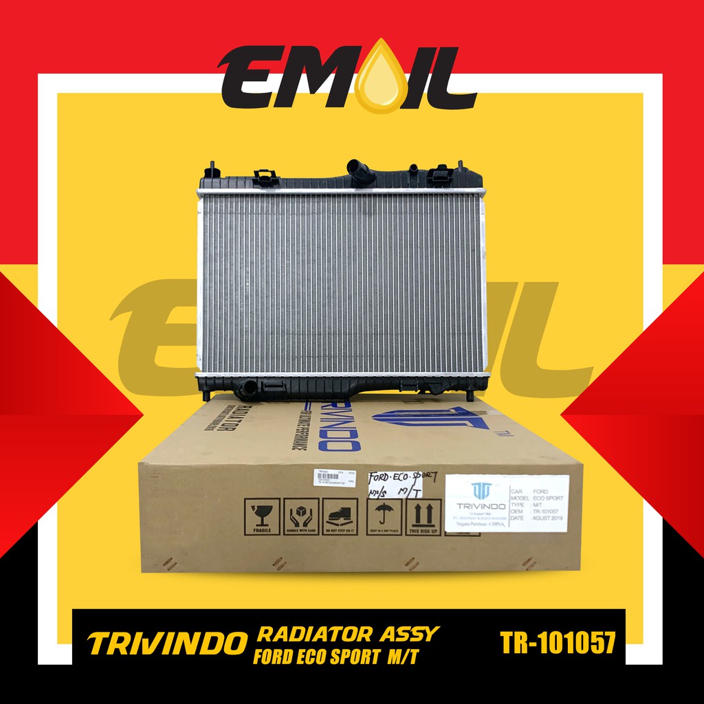 Radiator assy Ford ECO Sport MT Manual TR-101057 merk Trivindo