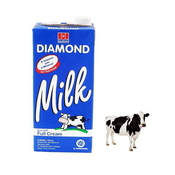 

Diamond Milk UHT Full Cream 1L