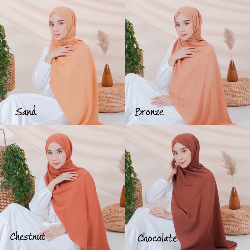 Dania Pashmina warna 