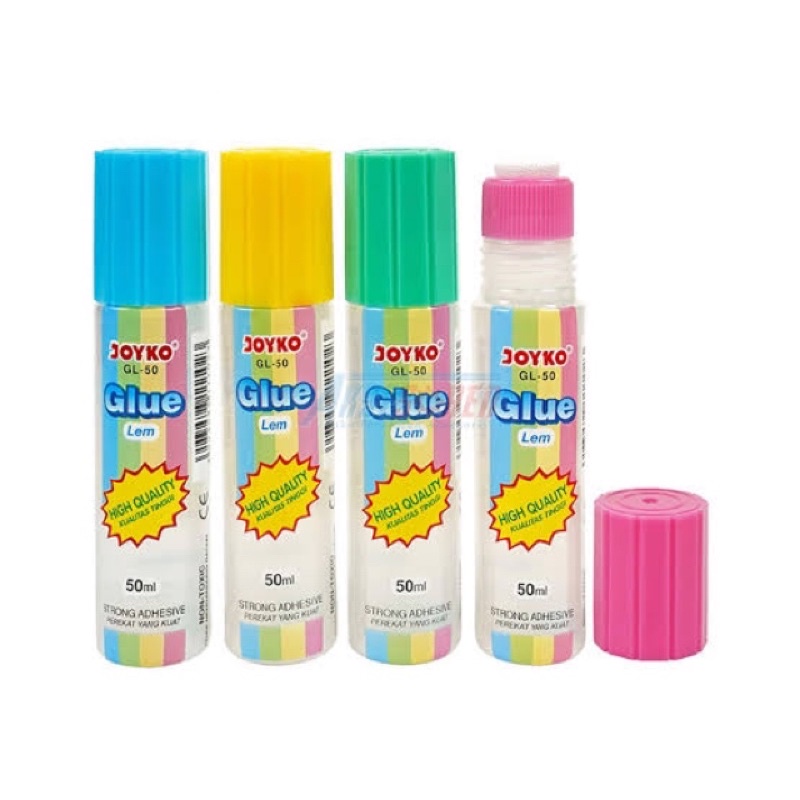 LEM GLUE JOYKO lem cair 35ml / 50ml besar / kecil