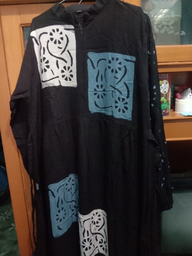 [ Bisa Cod ] Gamis Twill | Gamis Rayon Candi Mekar | Gamis Termurah Tie Dye Handmade By Batik Bango