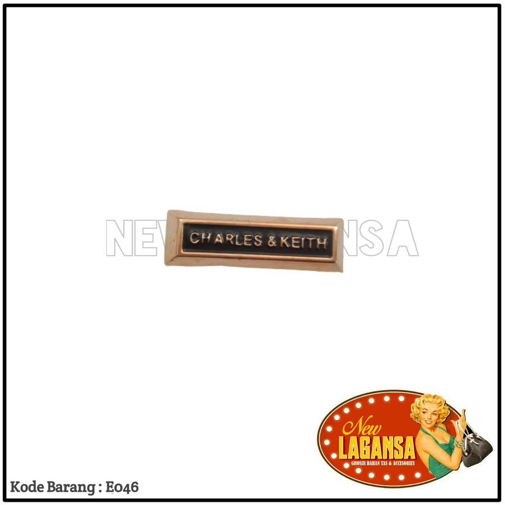 (E066) Variasi Charles & Keith Bahan Seng -  Aksesoris Tas & Dompet Wanita Fashion (IMPORT)