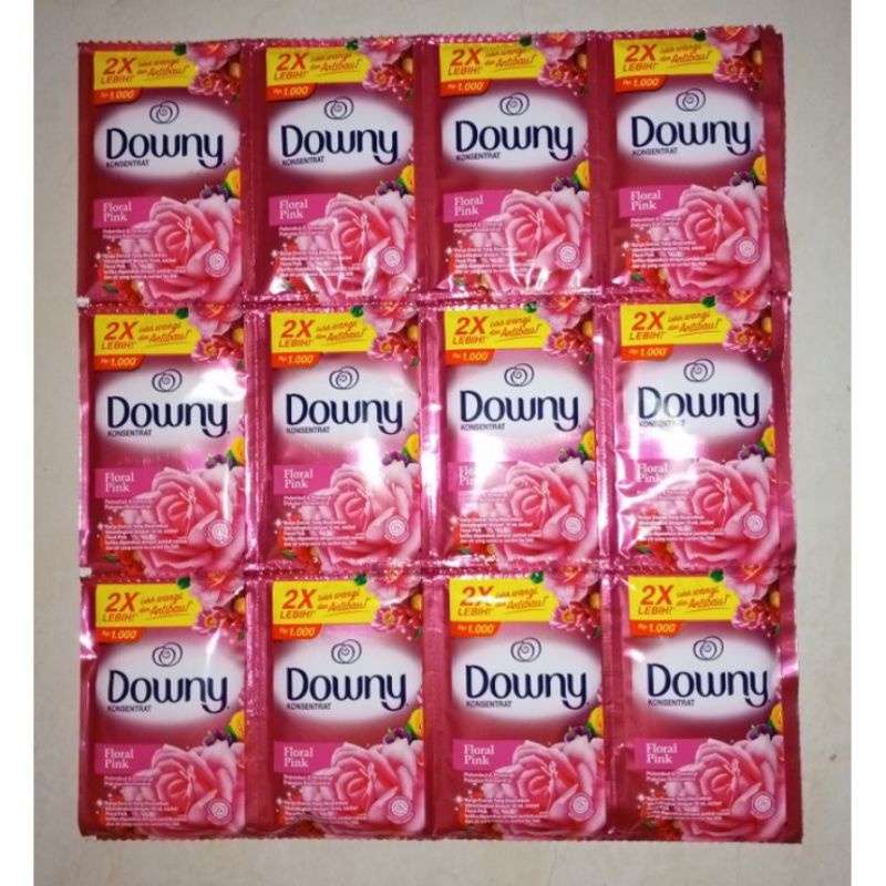 Downy Floral Pink Renteng 12 Sachet x 20ml