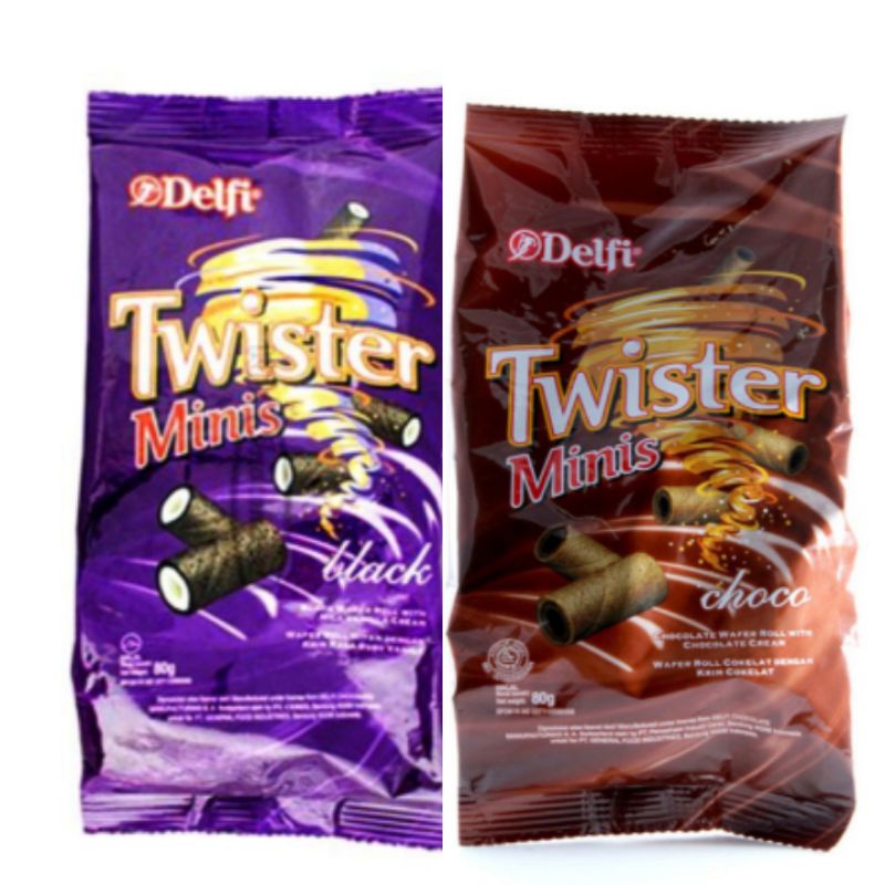 

Twister Minis Wafer Rolls 80 gr