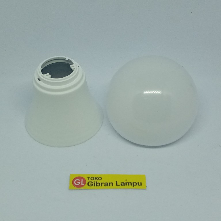 Casing LED Bulat 5w 7w 9w 12w (A60) - Casing Lampu LED Bulb (ACR)