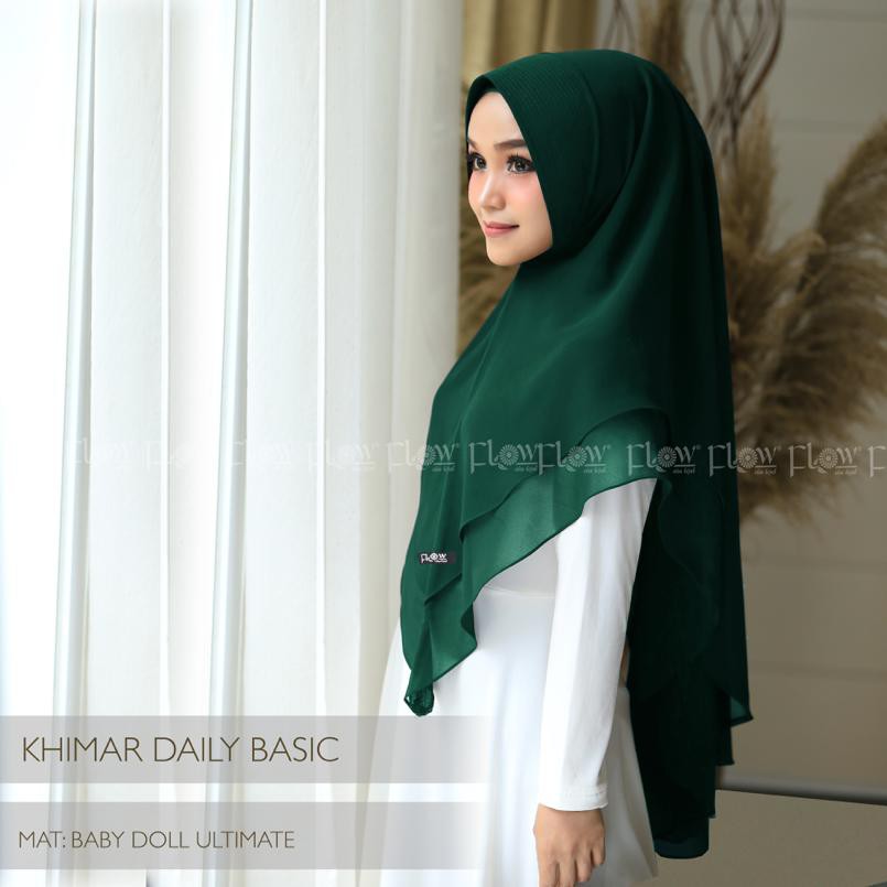 Jilbab Khimar Daily Basic Ori Flow-IJOBOTOL