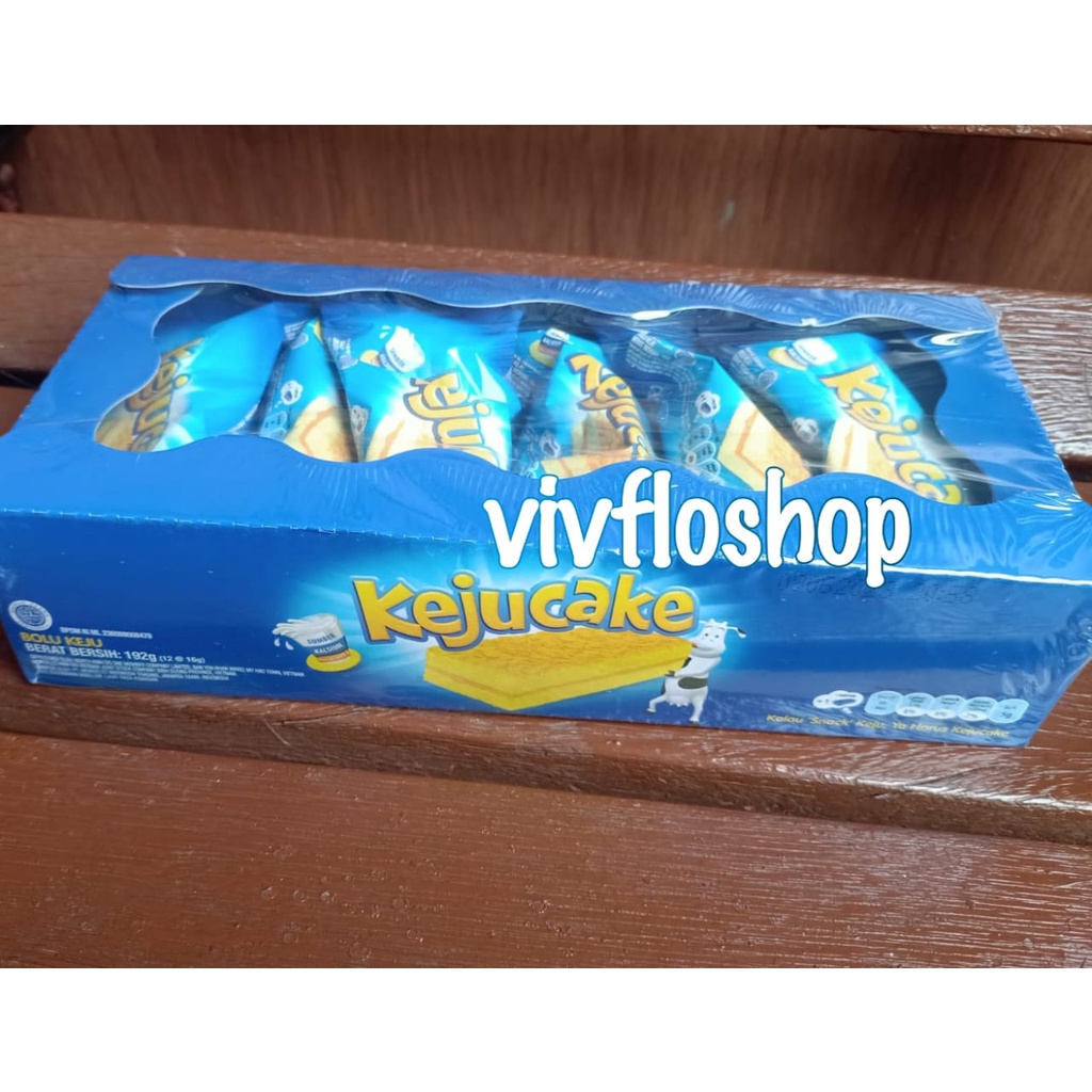 

Keju Cake Mondelez / Bolu Keju Cake Kemasan Box (12 x 16 gram)