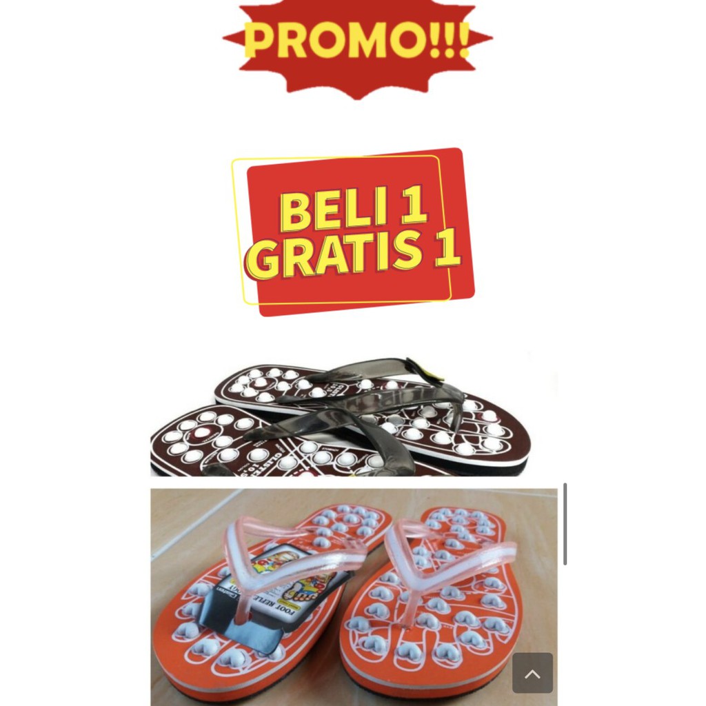 PROMO FREE Sandal Refleksi Revolusioner Sendal Refleksi Pijat quantum