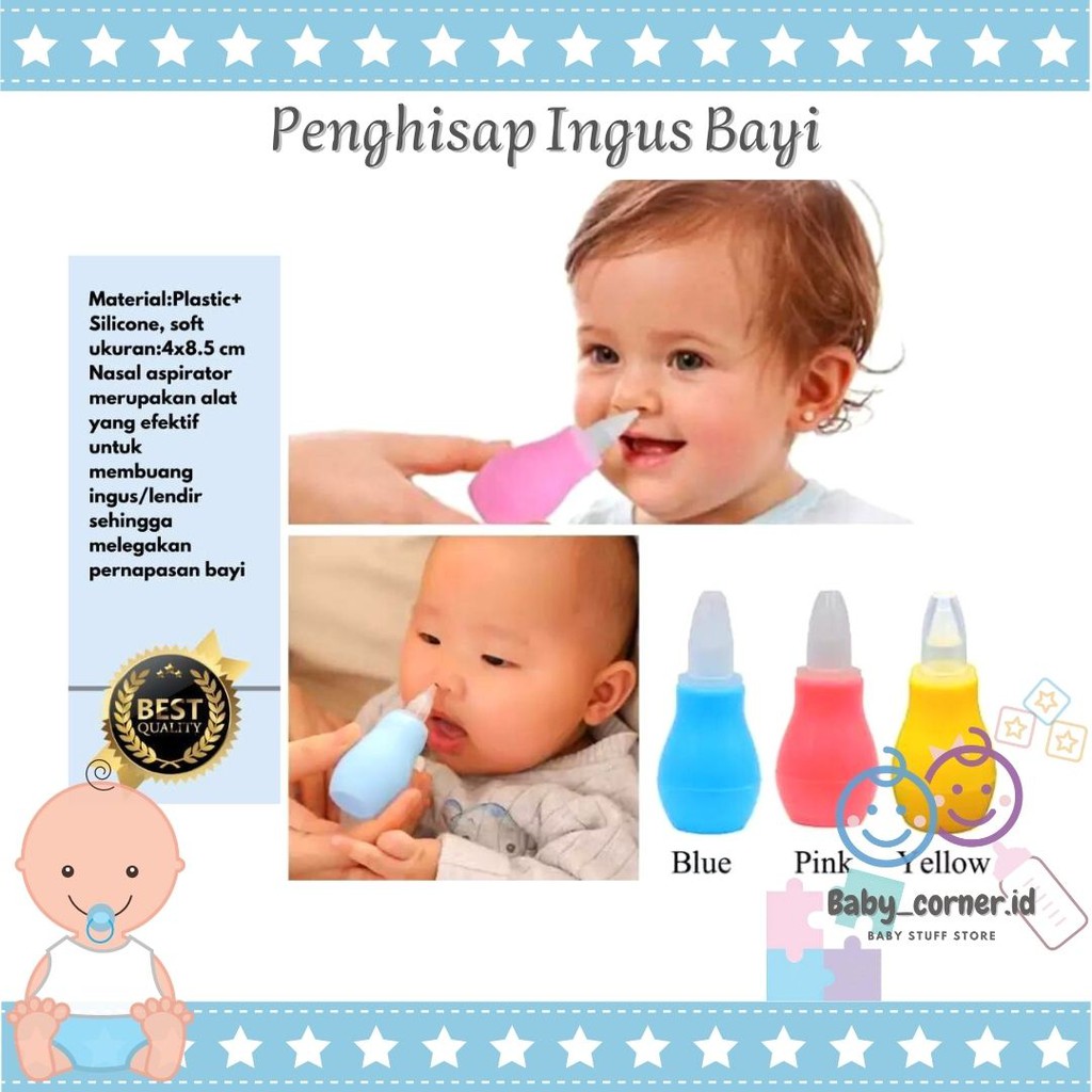 Penghisap Ingus Bayi | Pembersih Hidung Bayi | Nasal Aspirator | Baby Nose Cleaner