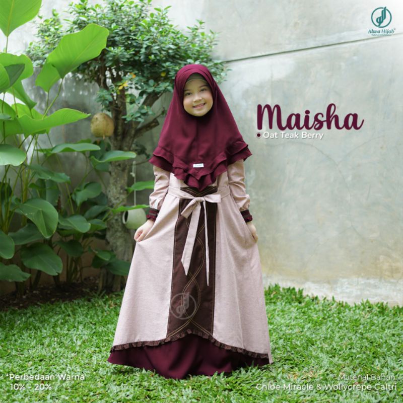 MAISHA BY ALWA HIJAB Couple Keluarga VERSI GIRL
