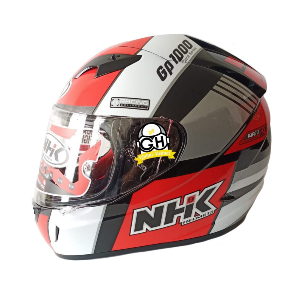 HELM NHK GP1000 SXR BLACK RED NHK GP 1000 NHK GP1K