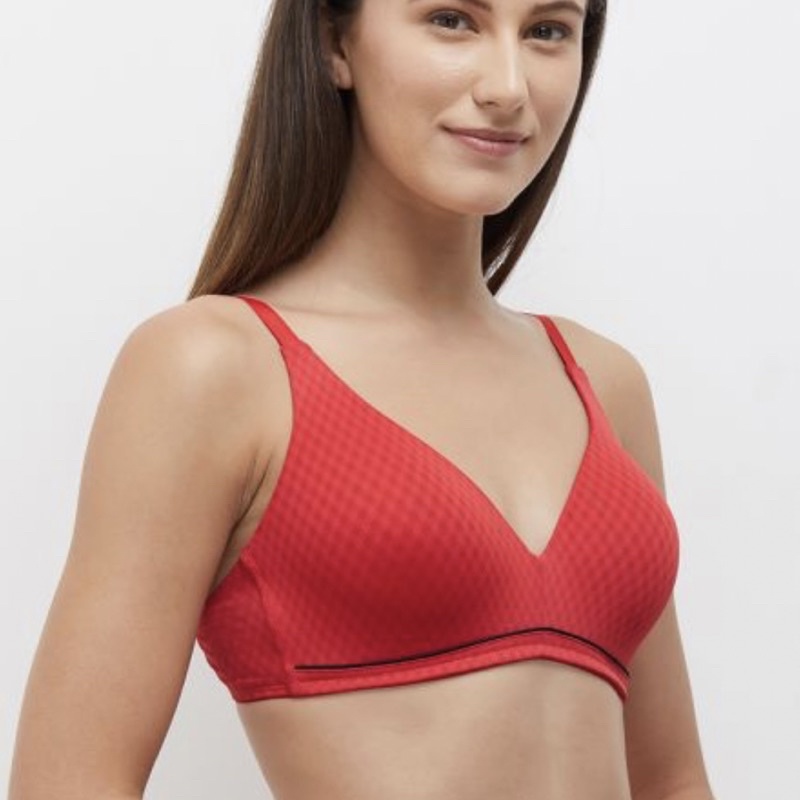 Luludi By Wacoal Feel Free Collection Bra No Wire LB 5977 3/4cup Wajik