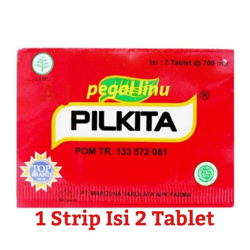 Pegal Linu Pilkita - Strip Isi 2 Tablet