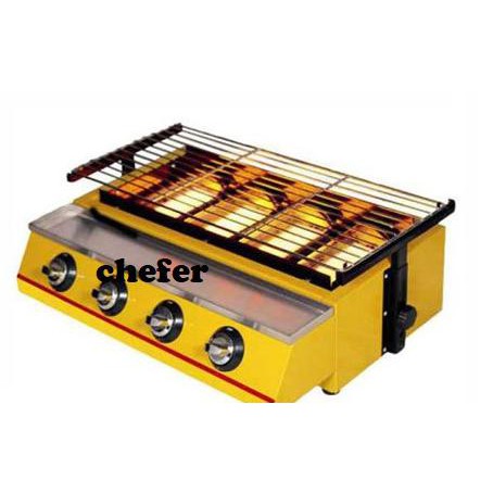 Gas Bbq-3 Bunners/Alat Pemanggang Volunteershop