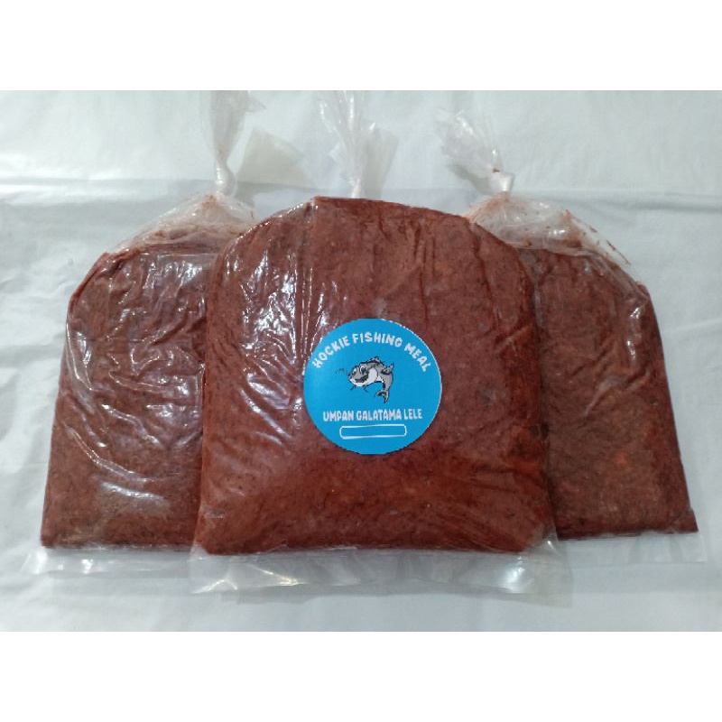 Umpan Galatama Lele Oncer/Cacing Rambut Olahan