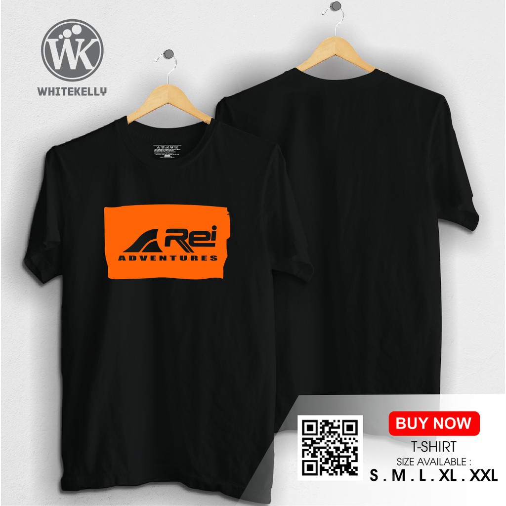Kaos / Baju / Tshirt Distro rei adventure SIMPLE Terlaris Termurah  -assiyah