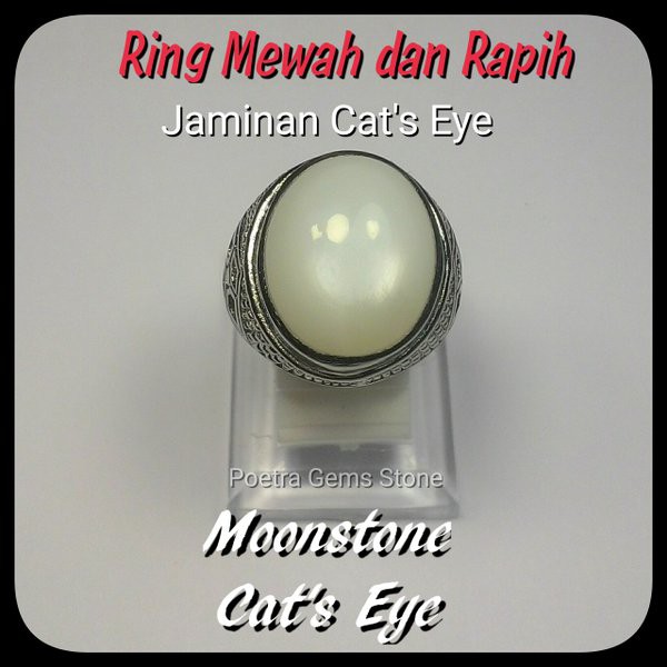 BATU CINCIN MOONSTONE CAT'S EYE