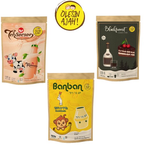 

Promo Flavoured Teh Soesoe Premium Drink + Blackforest Premium Drink + Banban Premium Drink