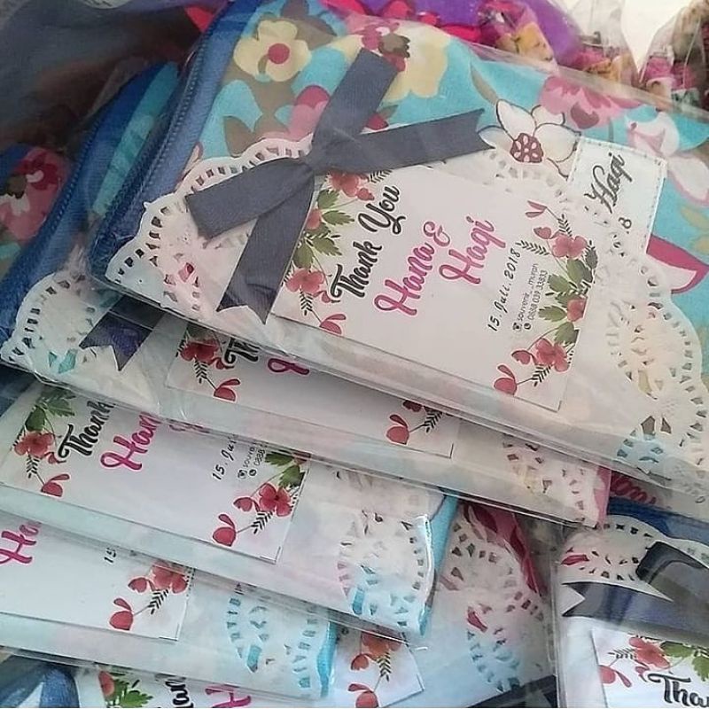 Souvenir Pouch Katun Shabby