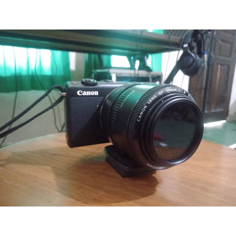 Canon M100 Like new bonus lensa fix 50mm