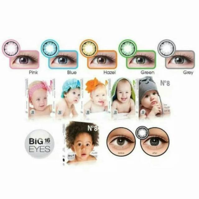 Softlens ICE N8 FREE lense case