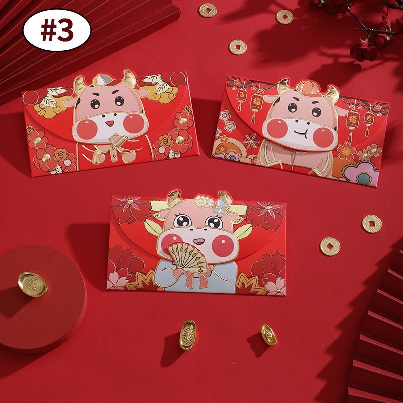 

Angpao imlek 3D panjang isi 5pcs BEST SELLER !!!