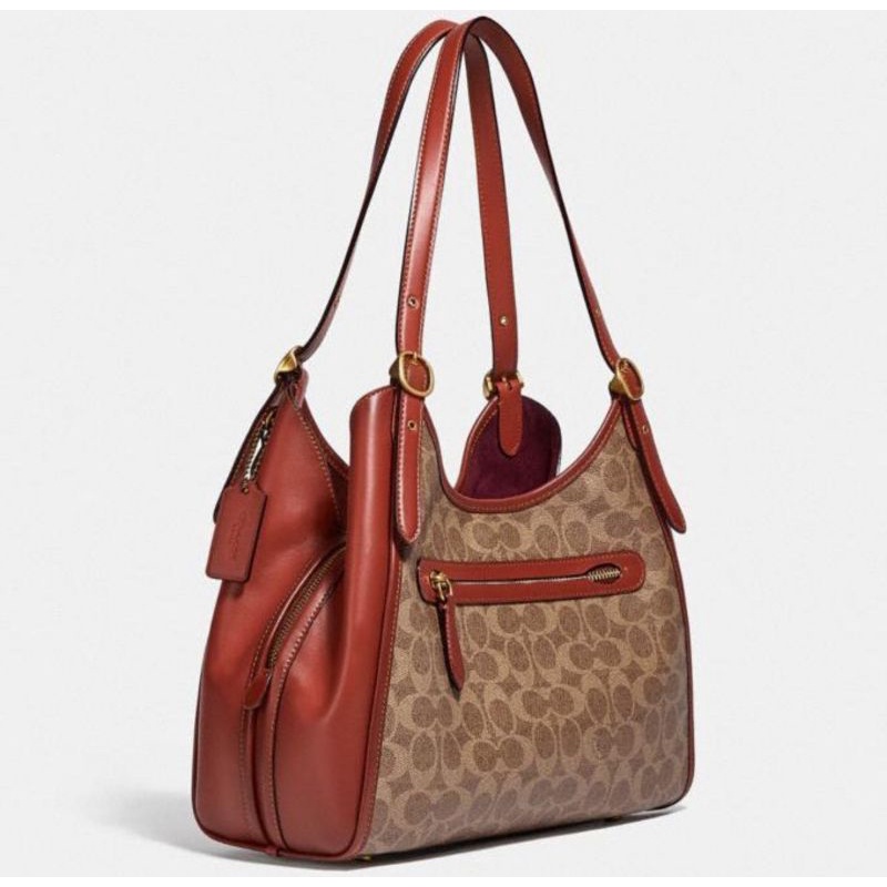 Coach Lori Shoulder Bag In Signature Canvas (C4825)