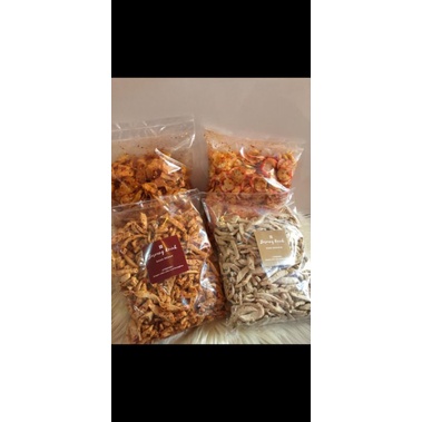 

Basreng,krupuk seblak,kripik pedas