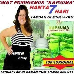 Obat Gemuk / Penggemuk Badan Super Cepat Kianpi Pil