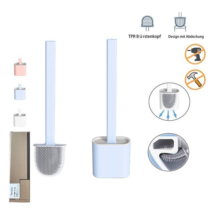 ready Sikat Toilet Wc Toilet Brush Silikon Sikat Pembersih Kamar Mandi