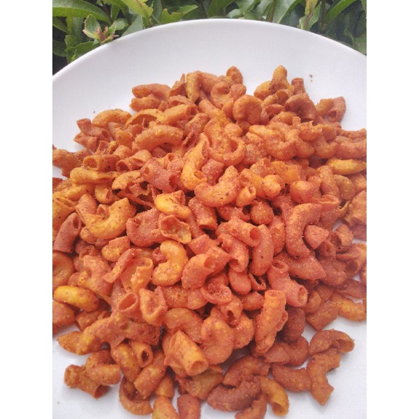 

Makaroni Pedas 500gram / Makaroni Setan / Snack Kiloan