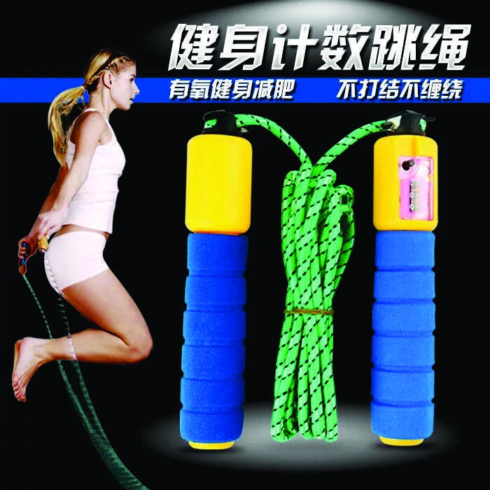 TALI SKIPPING DENGAN PENGHITUNG LONCATAN JUMP ROPE TUMP ROPE IMPOR