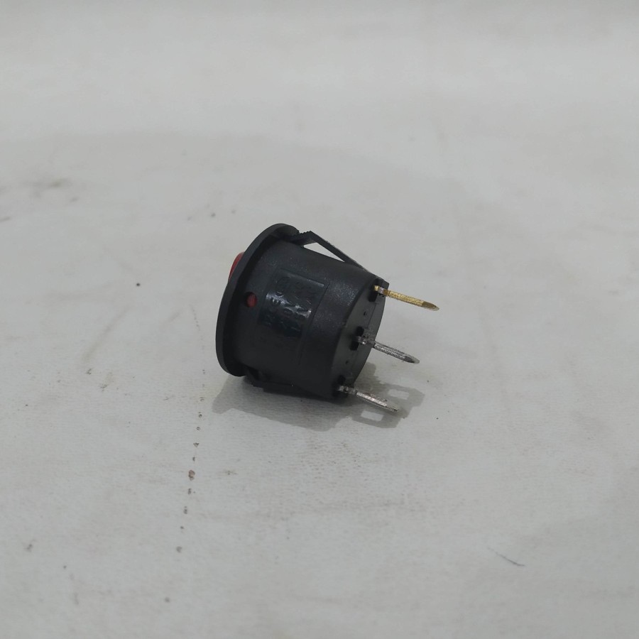 Saklar Mini Bulat 20mm, Mini Switch Bulat