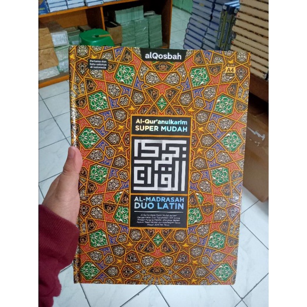 Al-Qur'an AlQosbah Duo Latin Ukuran A4