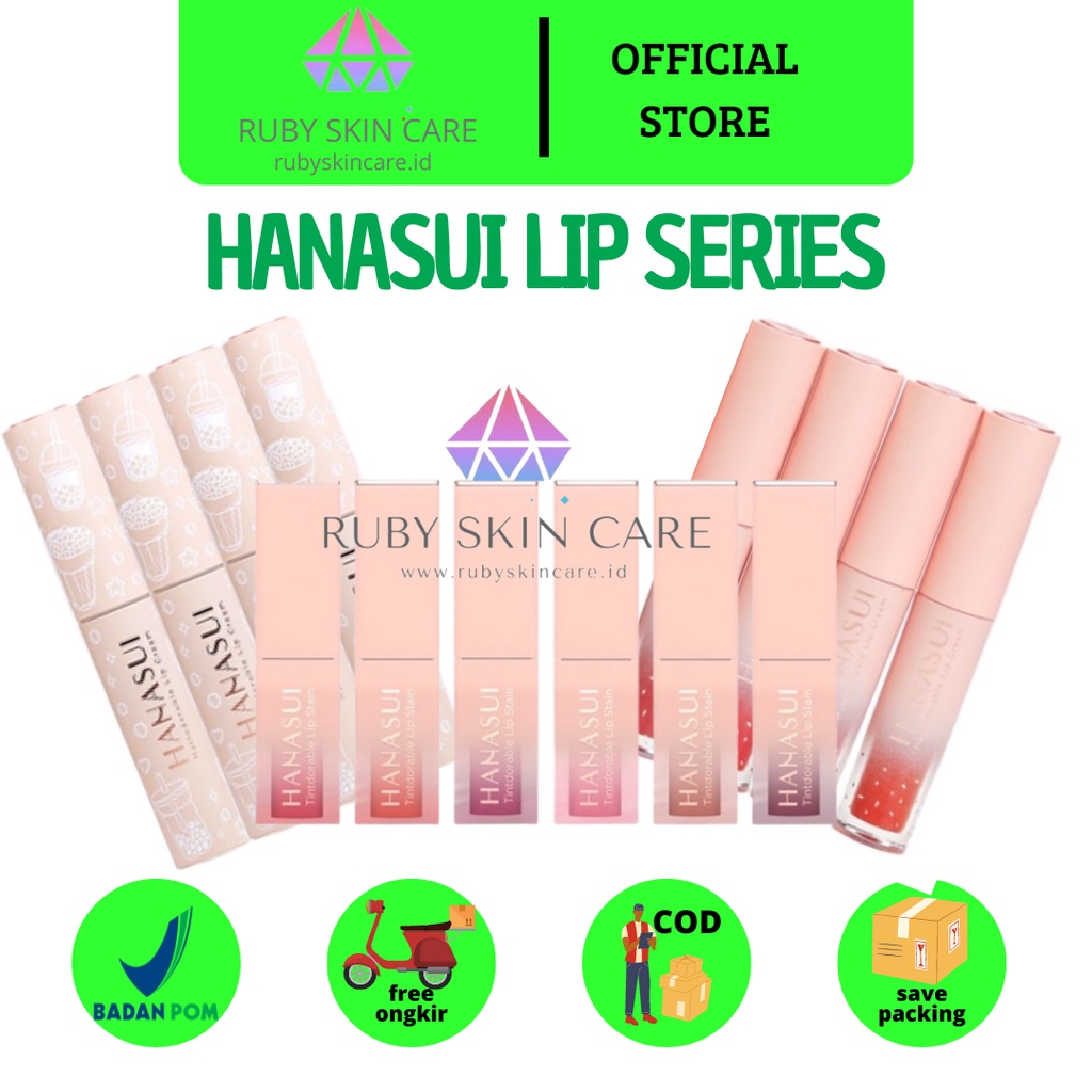 HANASUI - HANASUI MATTEDORABLE LIP CREAM BIASA - LIPCREAM HANASUI MATTEDORABLE TERLARIS | HANASUI MA