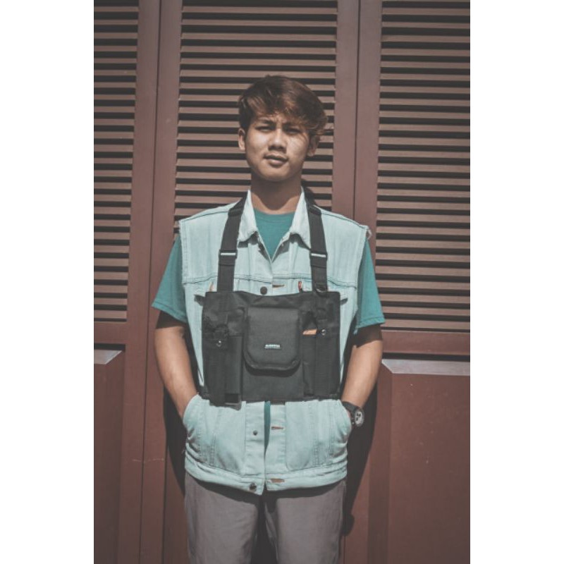 Tactical Chest Rig Bag - Tas dada - Tas rompi - Chest bag