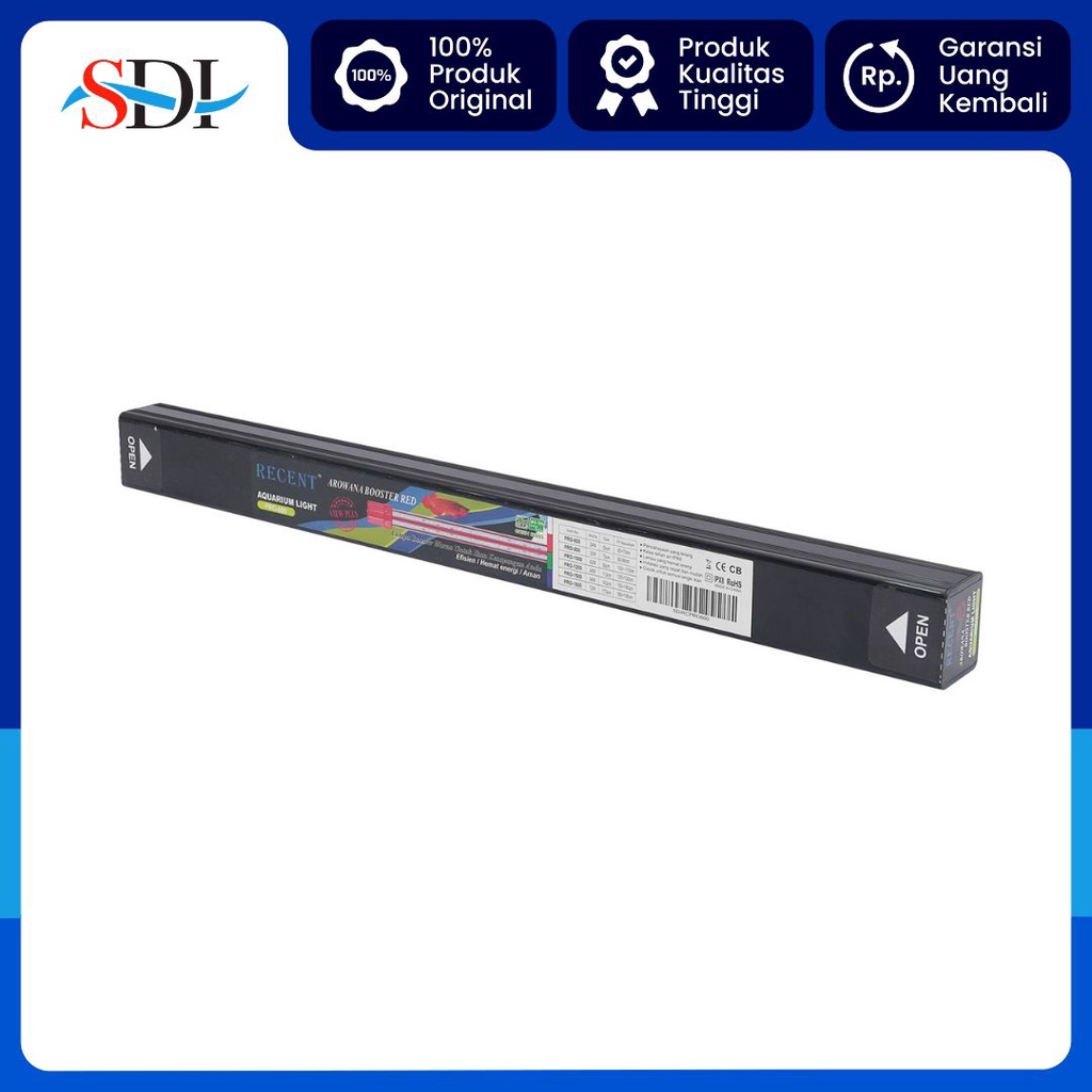 LAMPU TANNING DAN VIEW RECENT RC PRO RED VIEW 1000 AROWANA