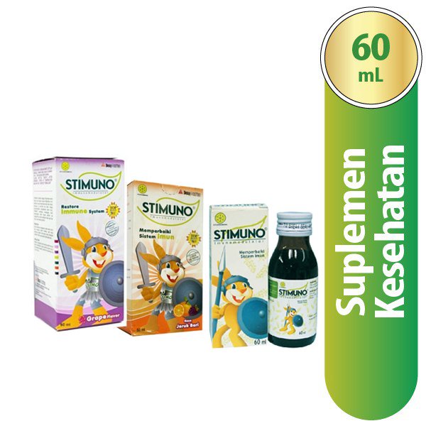 Stimuno Syrup 60 ml / Sirup Multivitamin Anak Imun Tubuh