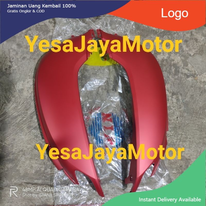 Body Belakang Honda Scoopy Fi New 2017-2018 Warna Merah Doff