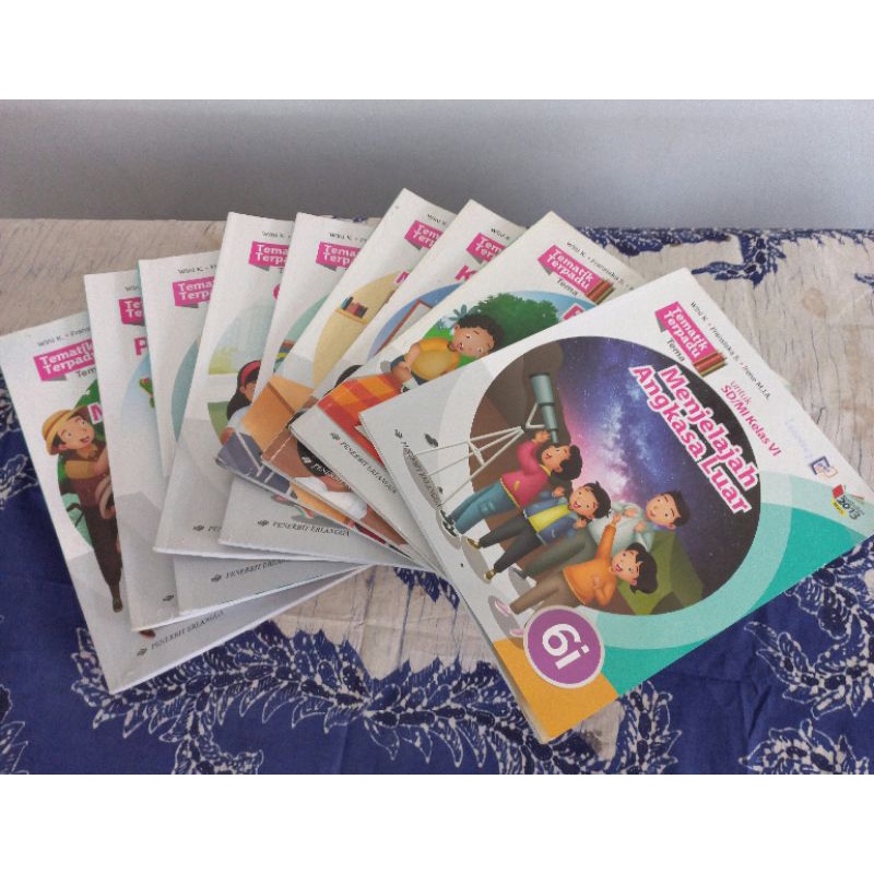 

Buku Tematik Erlangga kelas 6a-6i